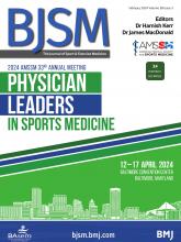 British Journal of Sports Medicine: 58 (3)